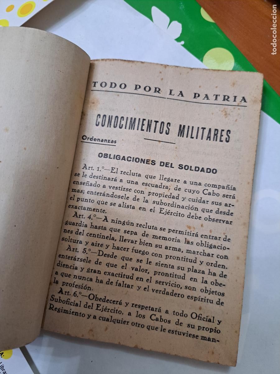 Militaria: Contestaciones programa cabo de caballeria 1940 - Foto 3