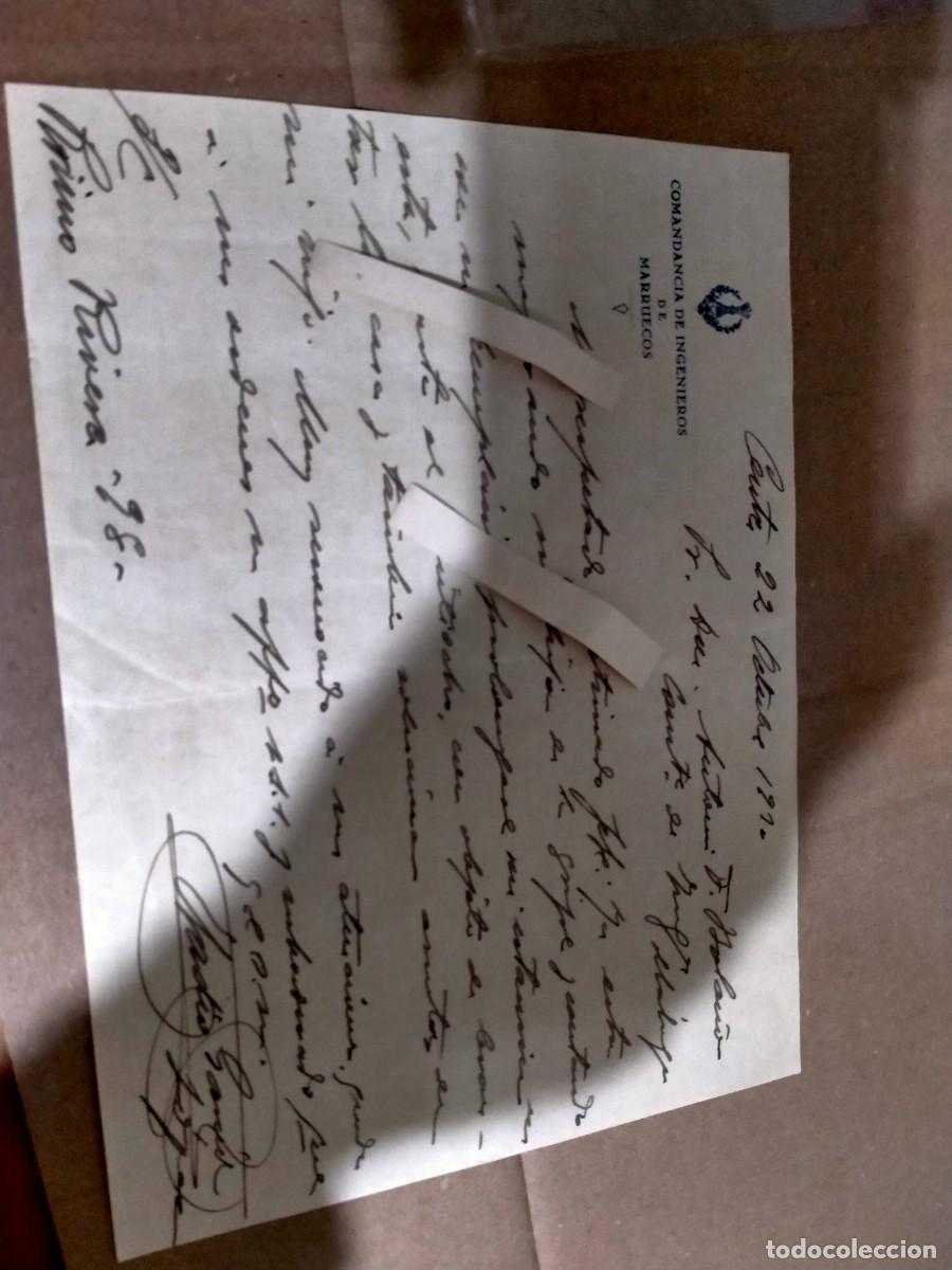Militaria: documento militar de marruecos - Foto 1