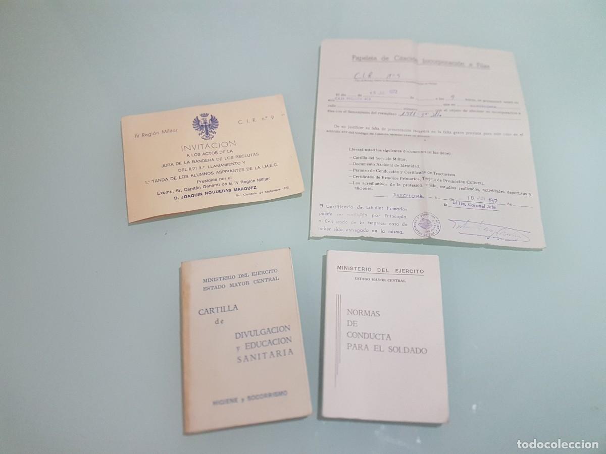 Militaria: Documentos militares 1972 - Foto 1