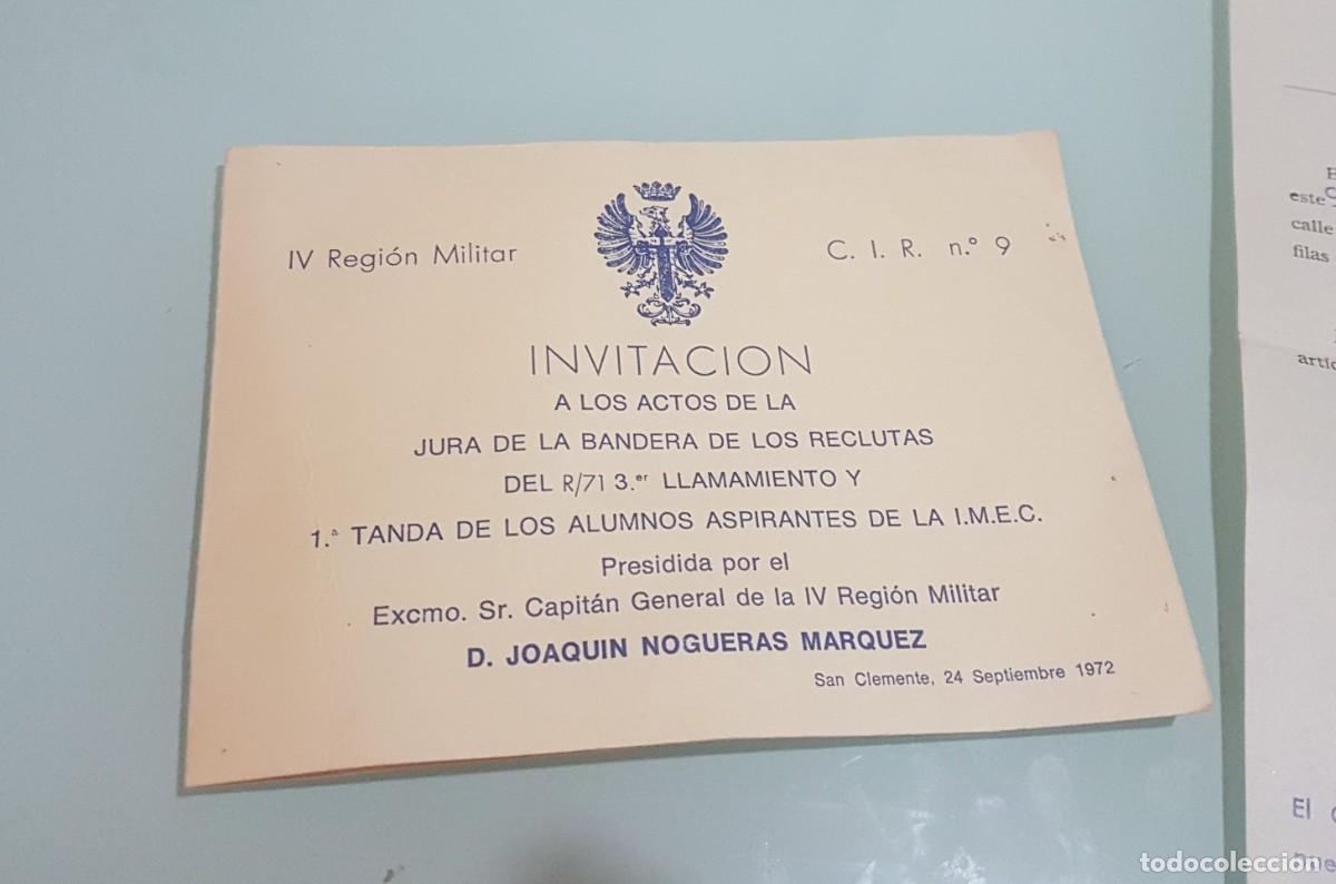 Militaria: Documentos militares 1972 - Foto 3