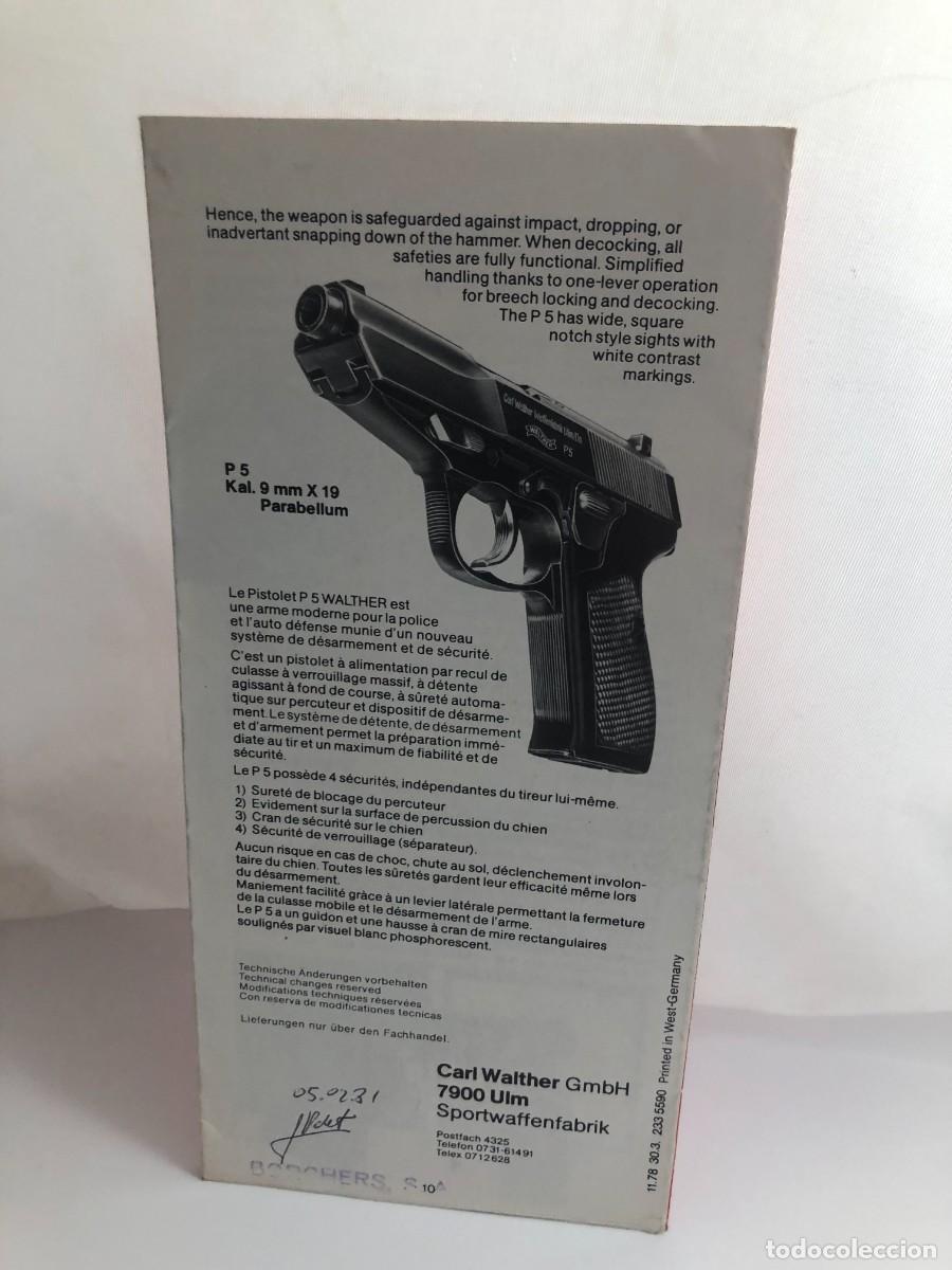Militaria: WALTHER Faustfeuerwaffen CATALOGO . &rdquo;&rdquo; - Foto 2