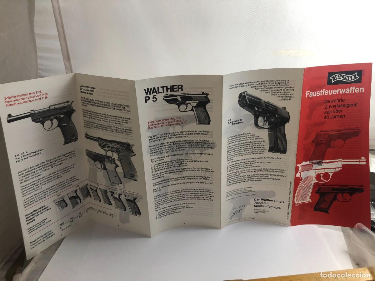 Militaria: WALTHER Faustfeuerwaffen CATALOGO . &rdquo;&rdquo; - Foto 5