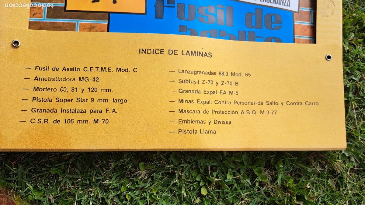 Militaria: Laminas Carpeta direcci&oacute;n de ense&ntilde;anza del ejercito - Foto 3