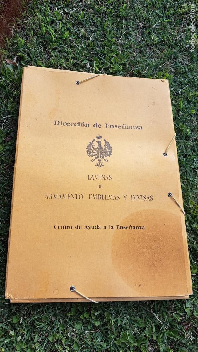 Militaria: Laminas Carpeta direcci&oacute;n de ense&ntilde;anza del ejercito - Foto 1