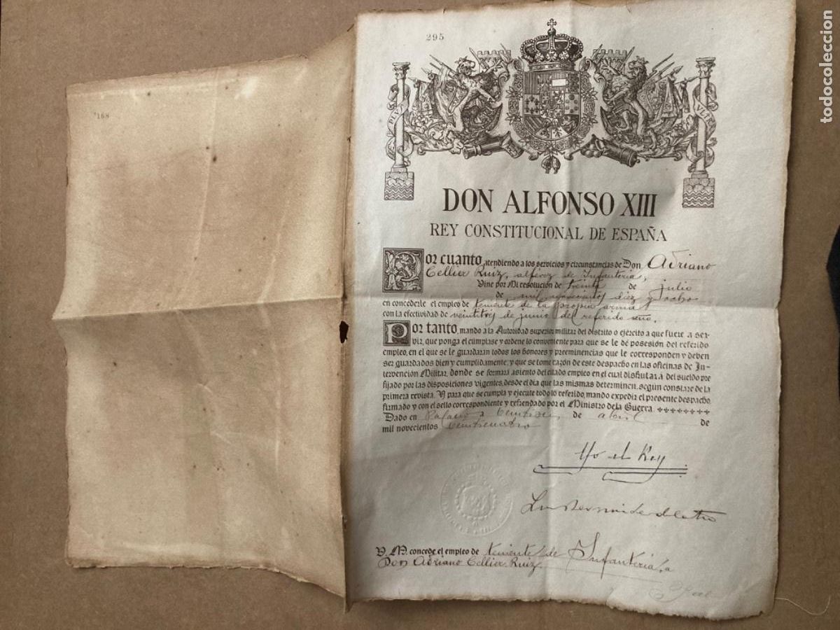 Militaria: Nombramiento militar - Foto 2