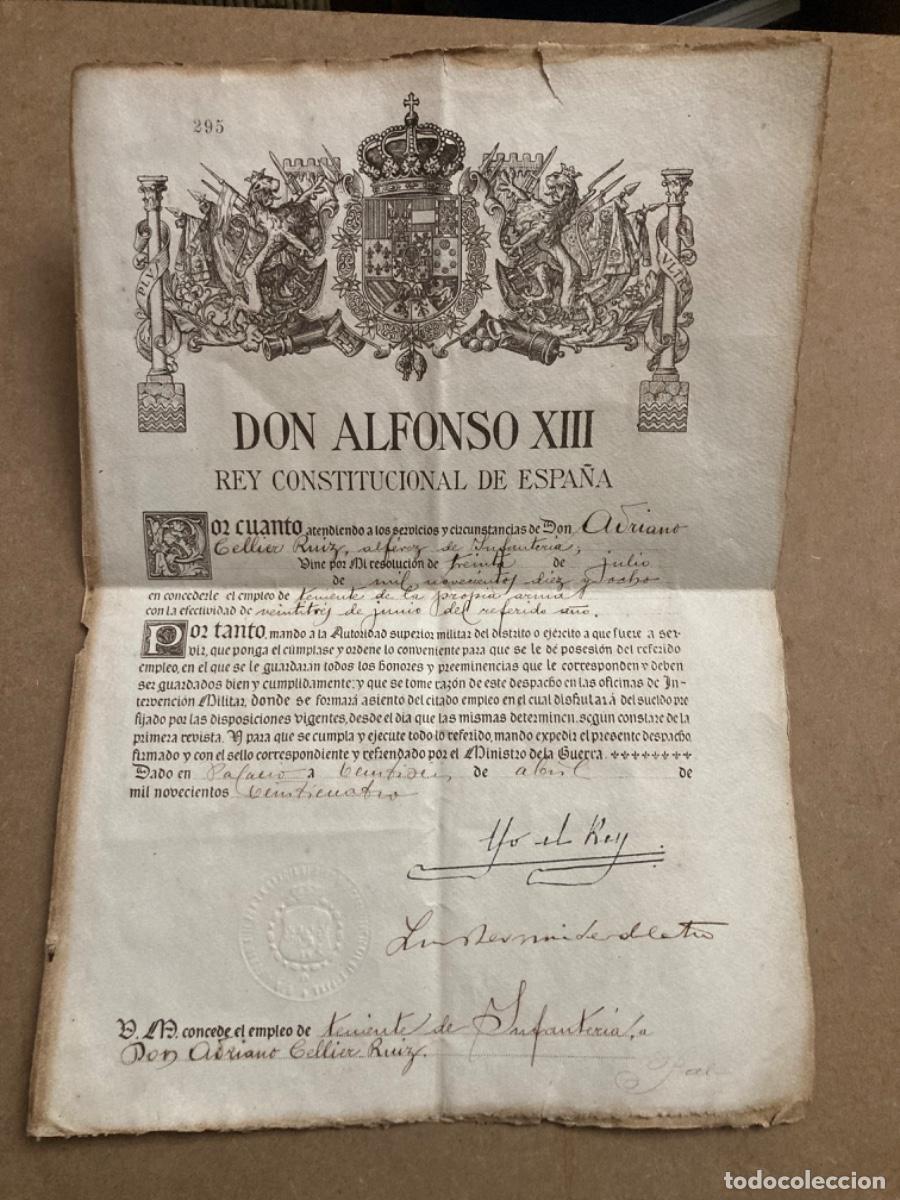 Militaria: Nombramiento militar - Foto 6