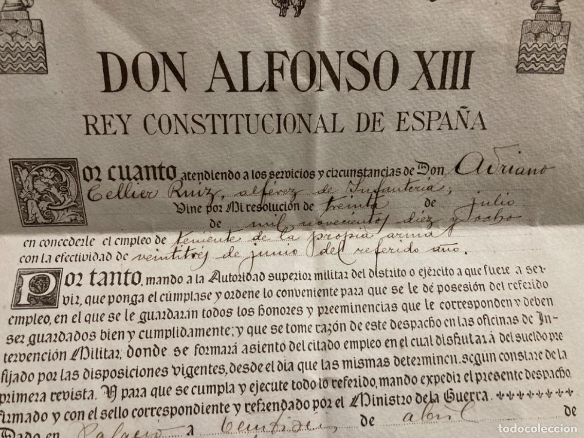 Militaria: Nombramiento militar - Foto 7