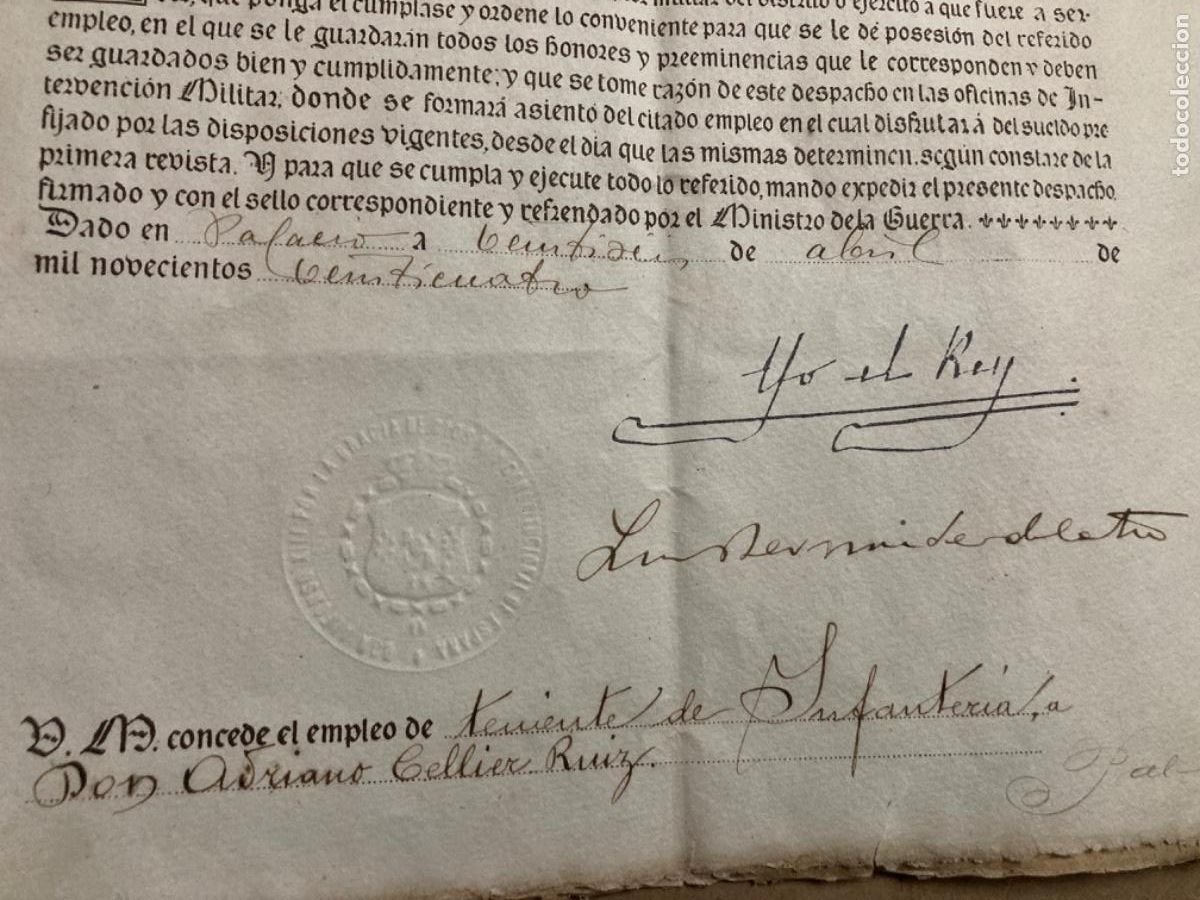 Militaria: Nombramiento militar - Foto 8