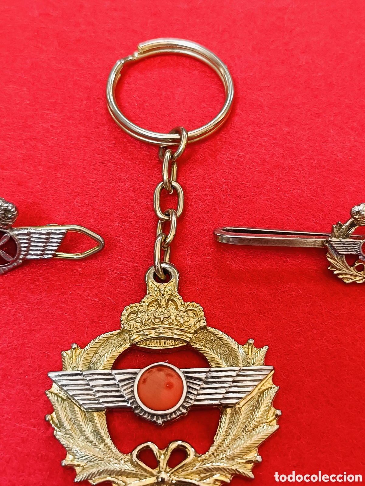 Militaria: JUEGO DE 3 PIEZAS EJERCITO DEL AIRE. - Foto 2