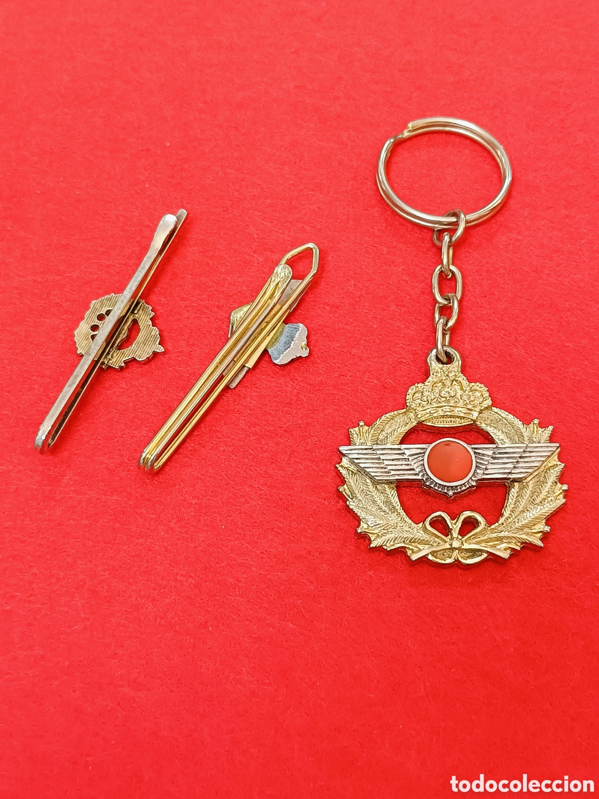 Militaria: JUEGO DE 3 PIEZAS EJERCITO DEL AIRE. - Foto 4