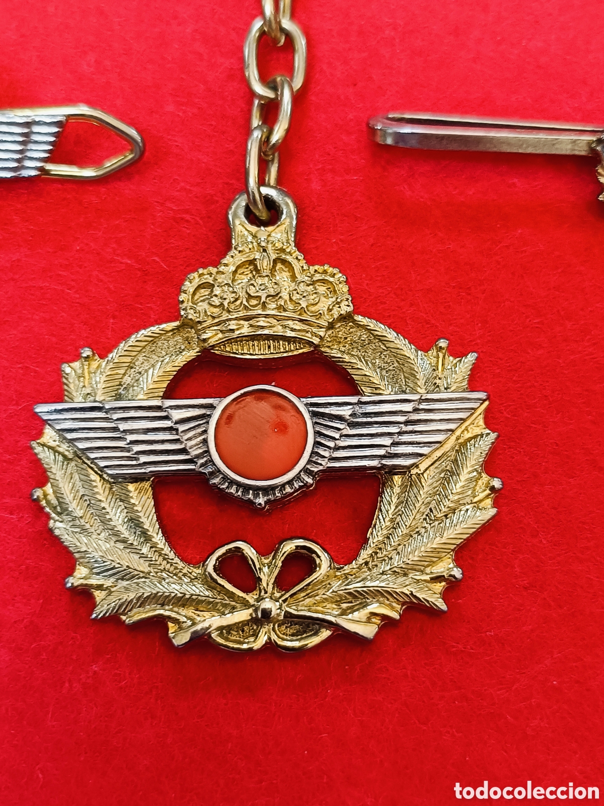Militaria: JUEGO DE 3 PIEZAS EJERCITO DEL AIRE. - Foto 1