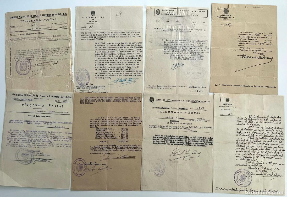 Militaria: conjunto de documentos (DIVISION AZUL + OTROS) - Foto 5