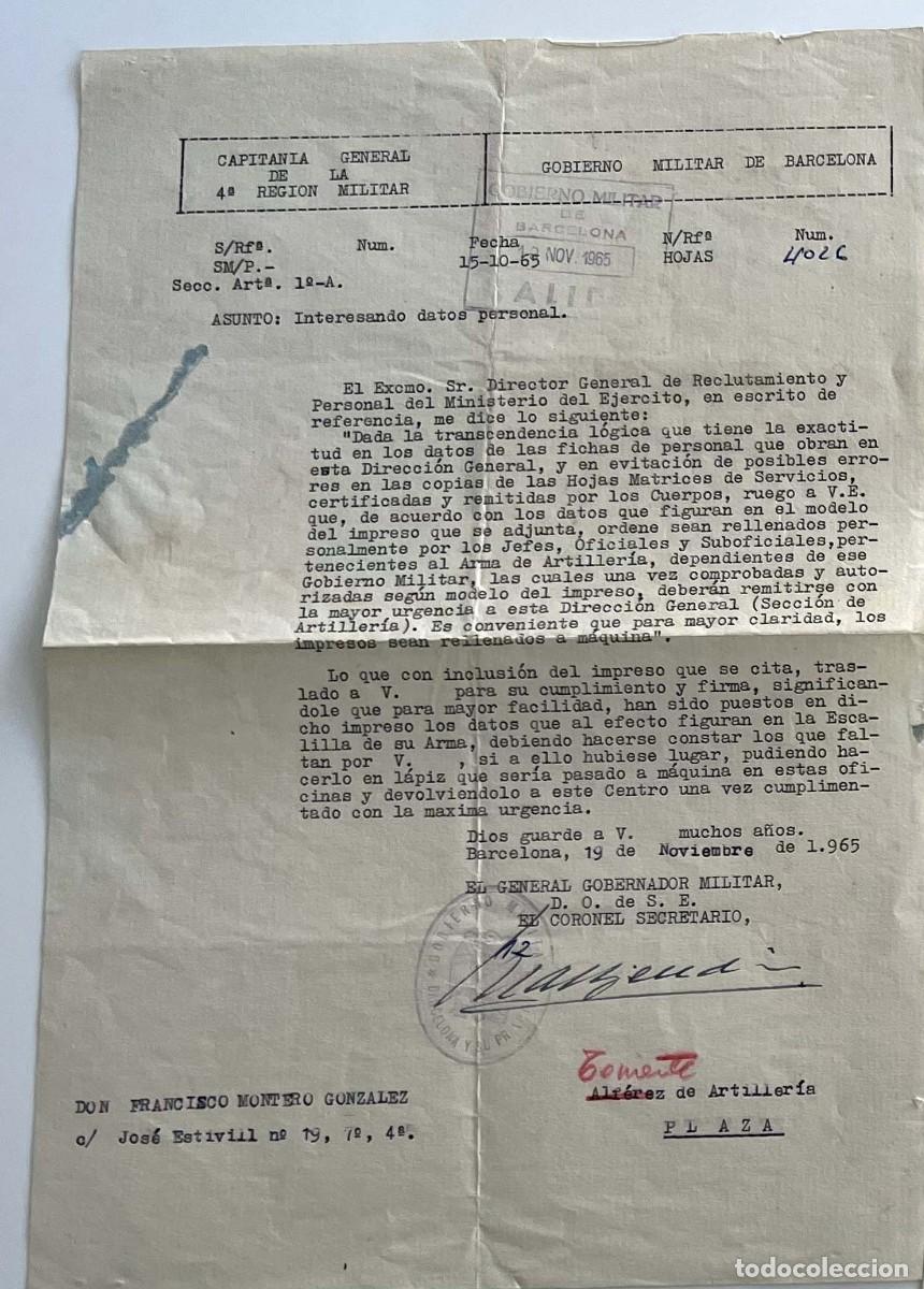 Militaria: conjunto de documentos (DIVISION AZUL + OTROS) - Foto 7