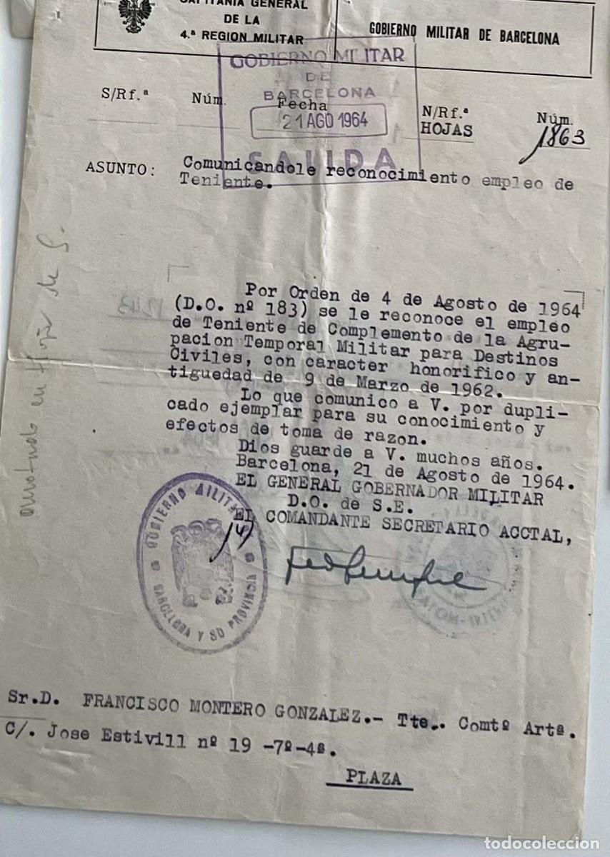 Militaria: conjunto de documentos (DIVISION AZUL + OTROS) - Foto 9