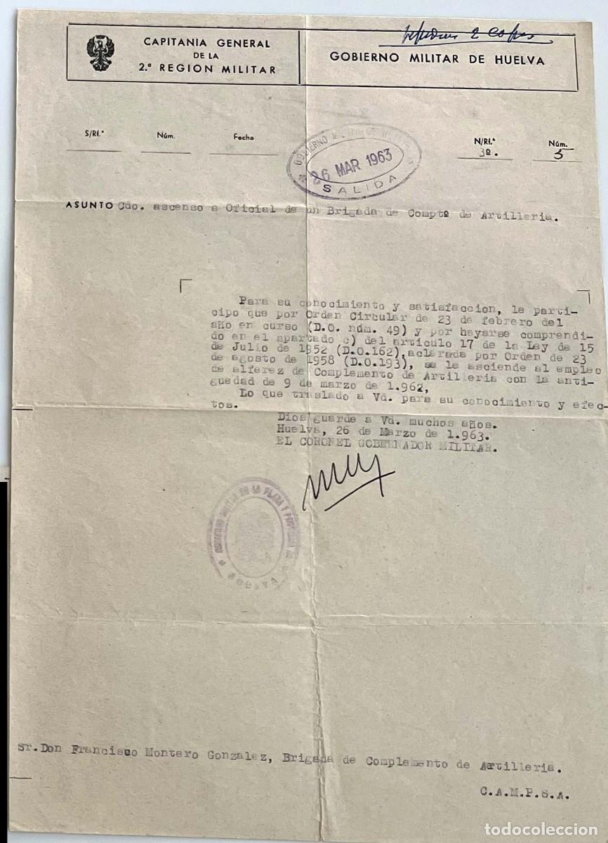 Militaria: conjunto de documentos (DIVISION AZUL + OTROS) - Foto 10