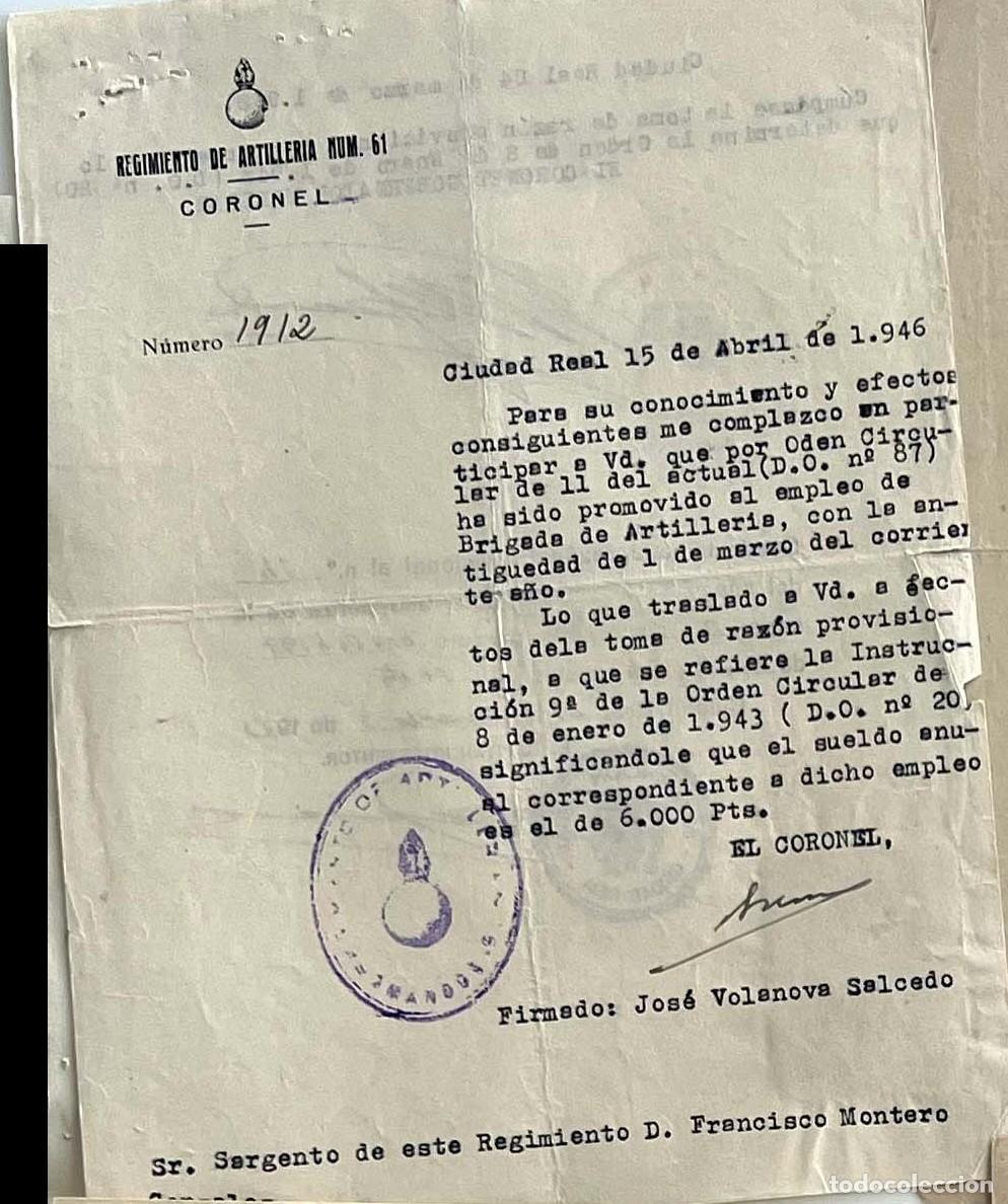 Militaria: conjunto de documentos (DIVISION AZUL + OTROS) - Foto 21