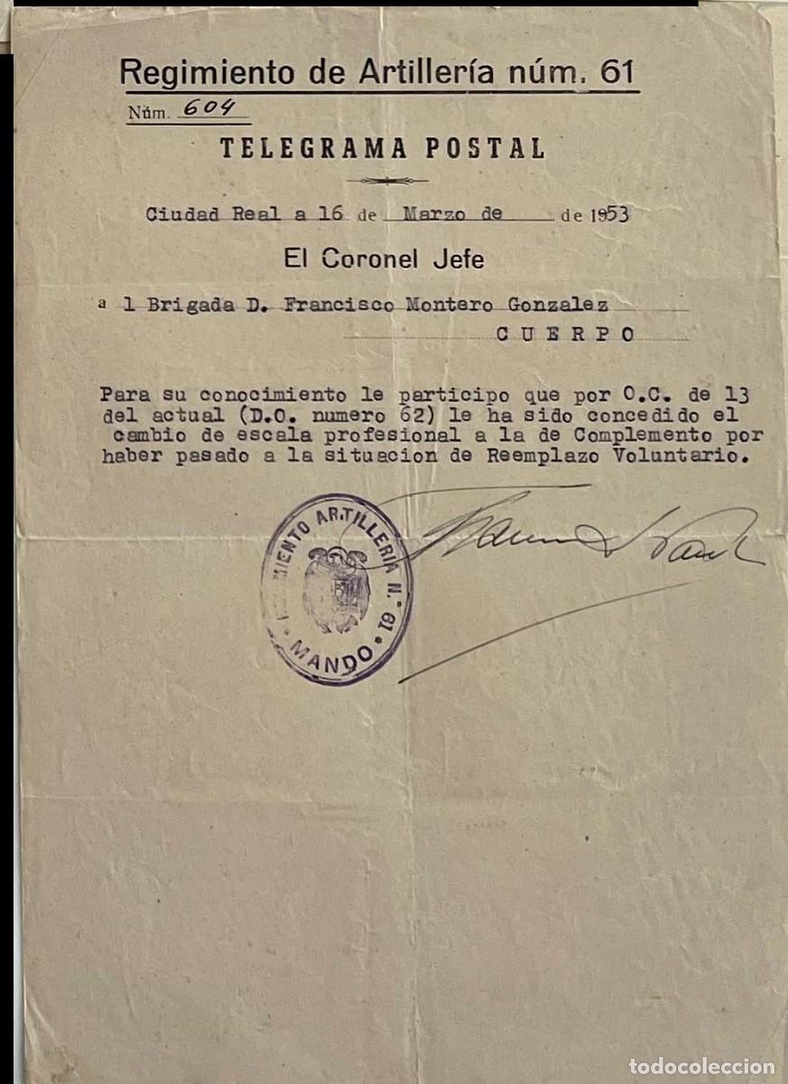 Militaria: conjunto de documentos (DIVISION AZUL + OTROS) - Foto 25