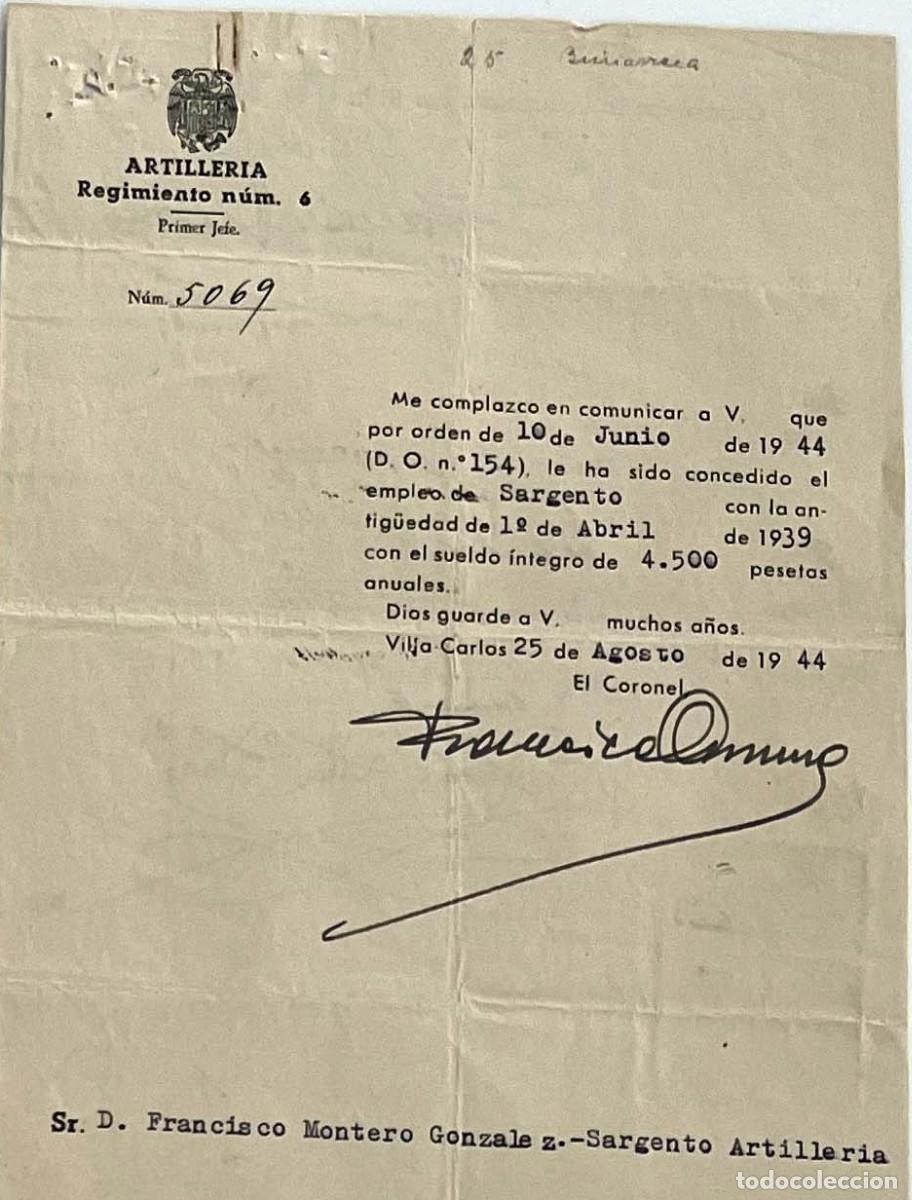 Militaria: conjunto de documentos (DIVISION AZUL + OTROS) - Foto 30