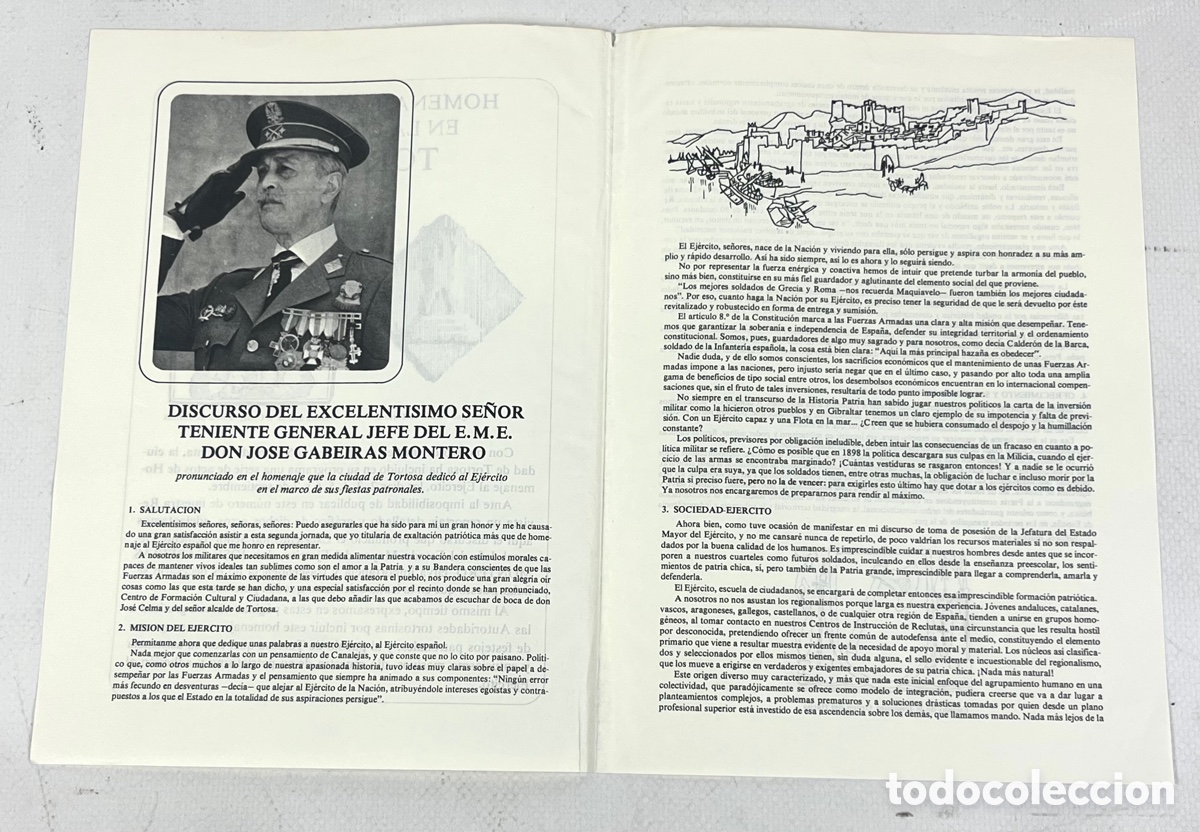 Militaria: HOMENAJE AL EJERCITO EN LA CIUDAD DE TORTOSA - Foto 2