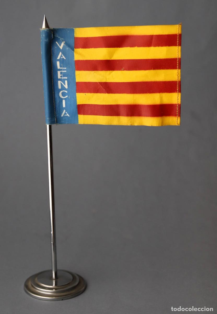 Militaria: BANDERA DE MESA DE VALENCIA - - Foto 1