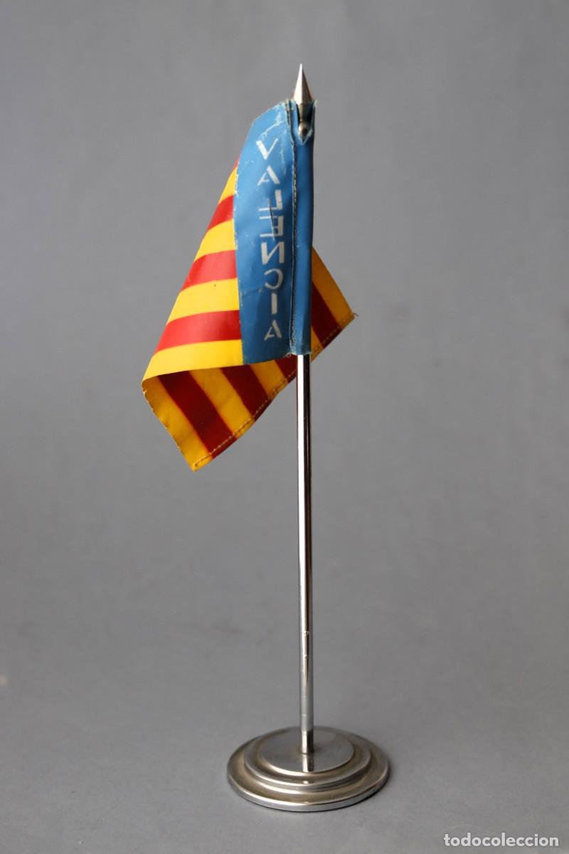 Militaria: BANDERA DE MESA DE VALENCIA - - Foto 2
