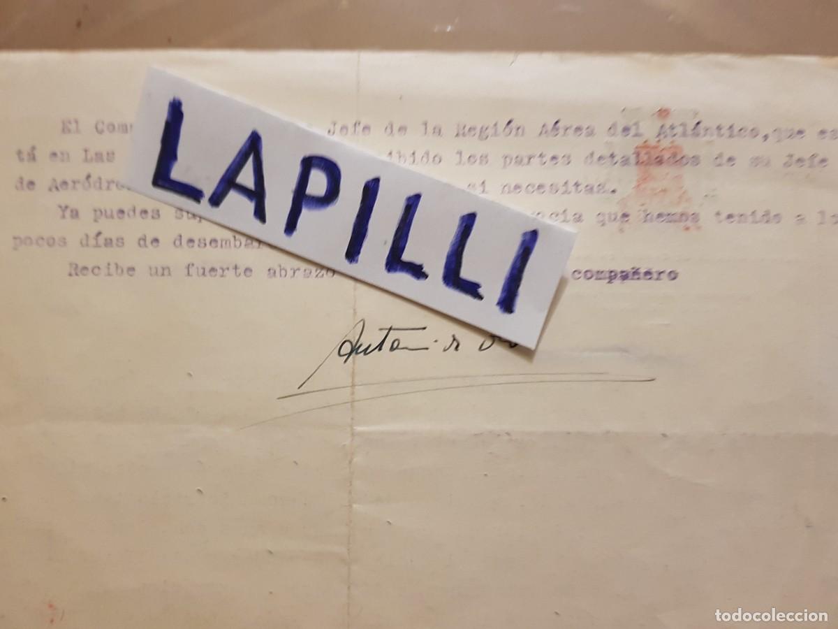 Militaria: DOCUMENTO ACCIDENTE AVION - 1939 - Foto 5