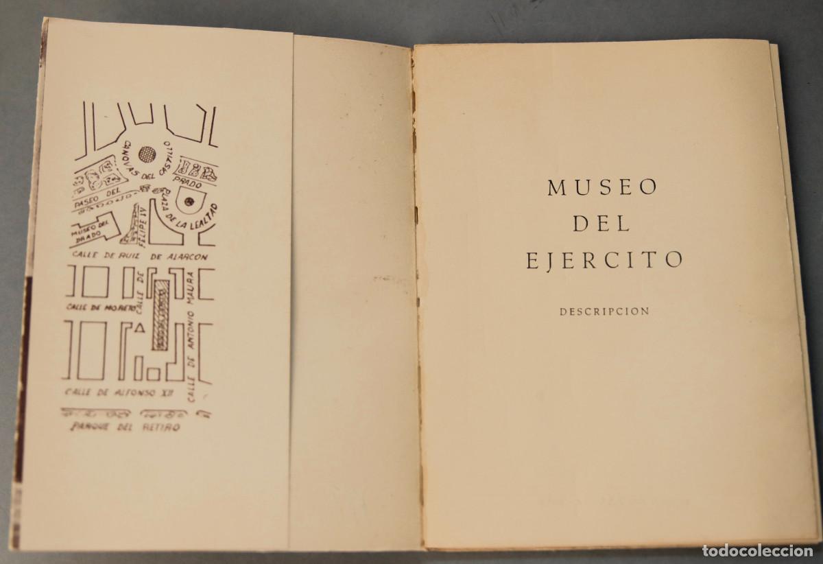 Militaria: CATALOGO - LIBRO- DE MANO DEL MUSEO DEL EJ&Eacute;RCITO DE MADRID 1960 - Foto 2