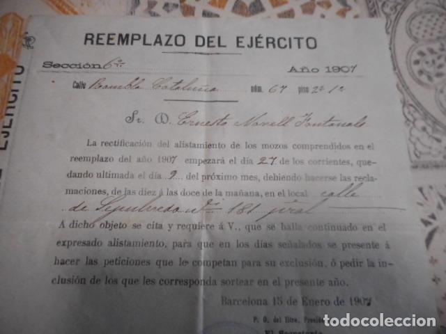 Militaria: lote 12 documentos varias fechas - Foto 4
