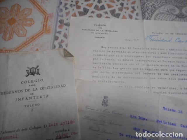 Militaria: lote 12 documentos varias fechas - Foto 5