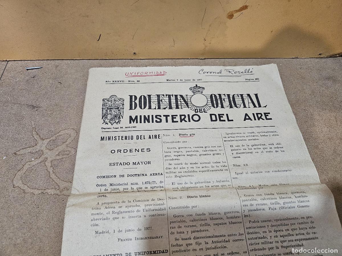 Militaria: boletin oficial de ejercito del aire - Foto 2