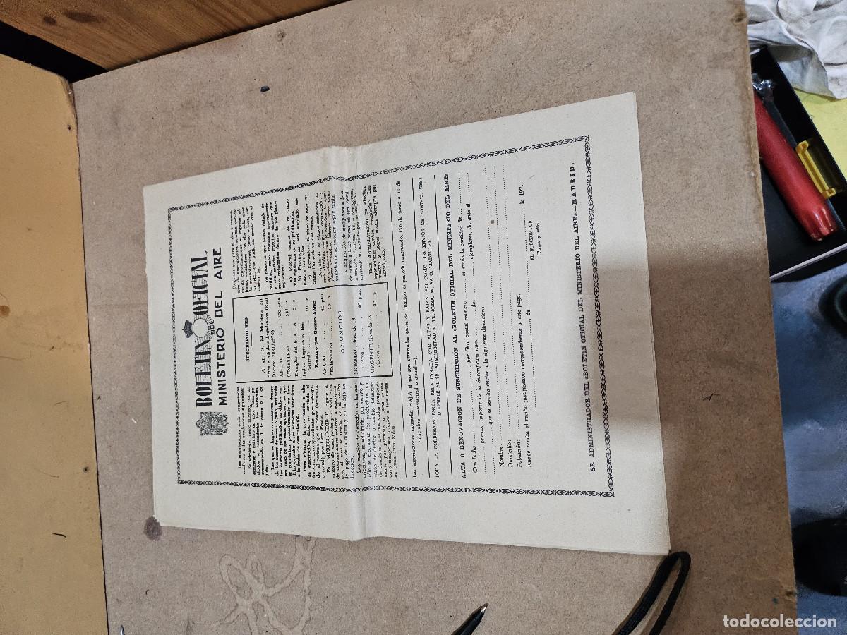 Militaria: boletin oficial de ejercito del aire - Foto 3