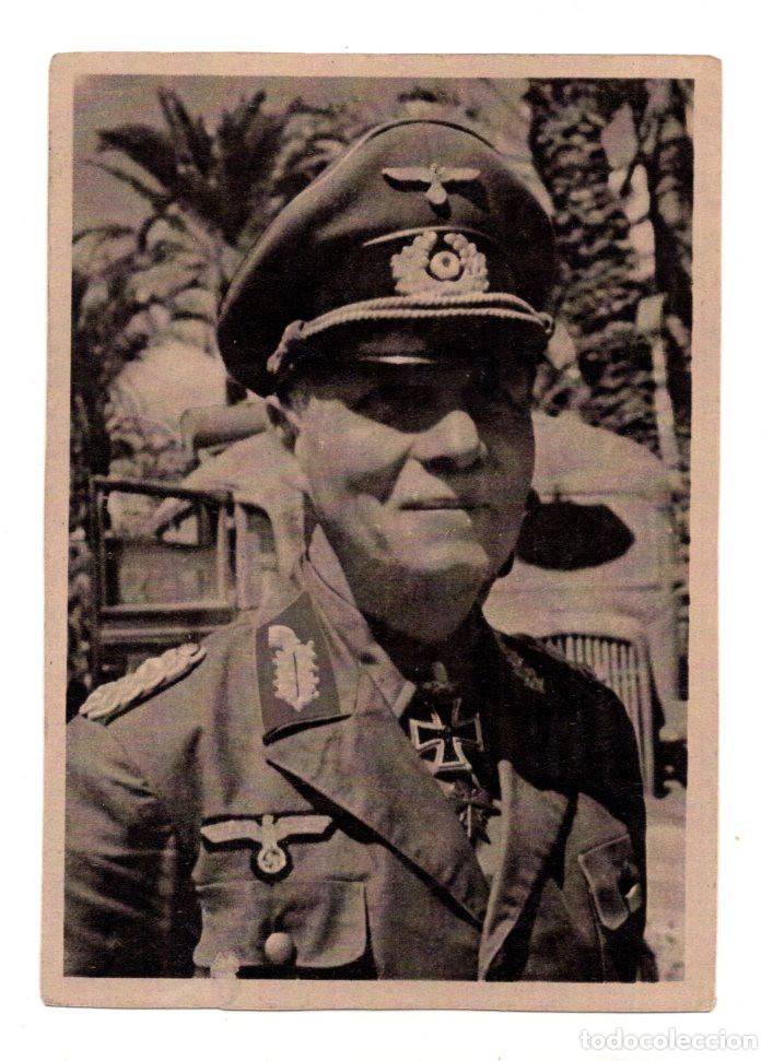 Militaria: GENERAL ERWIN ROMMEL 10,5X15. - Foto 1