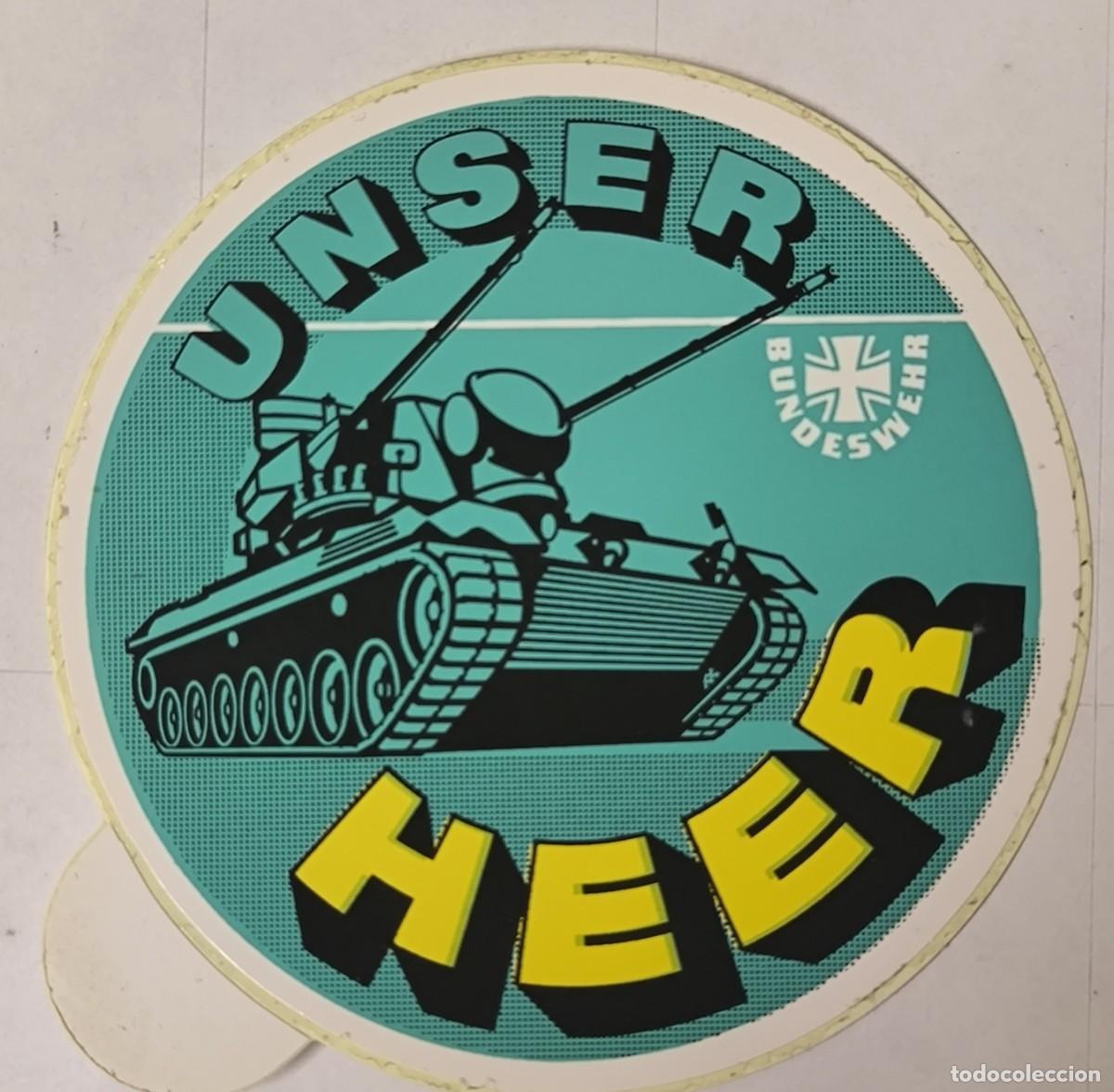 Militaria: Pegatina Ej&eacute;rcito Alem&aacute;n Bundeswehr - Foto 1
