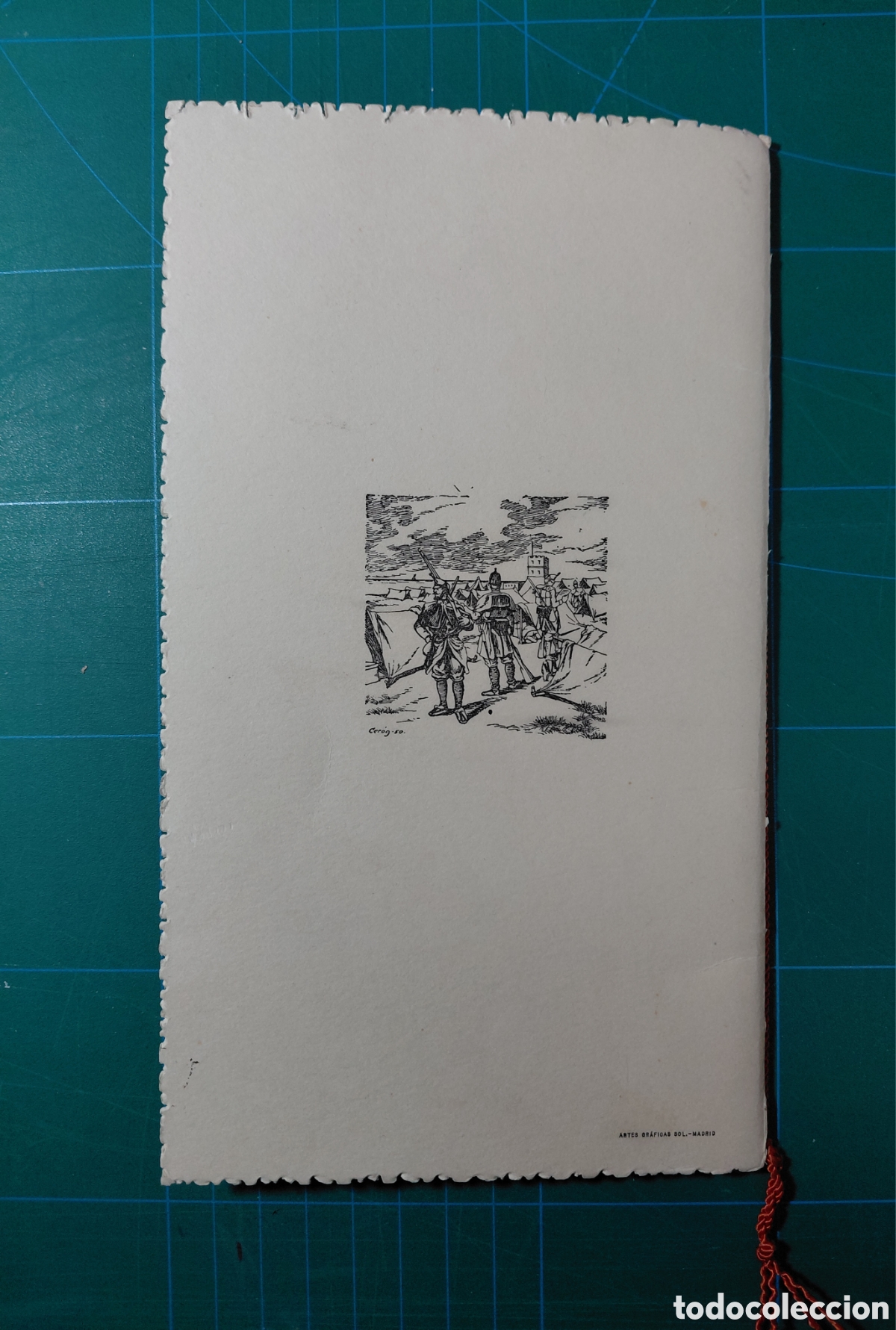 Militaria: PROGRAMA FESTEJOS BATALLON DE INFANTERIA DEL MINISTERIO DEL EJERCITO 1950 - Foto 8