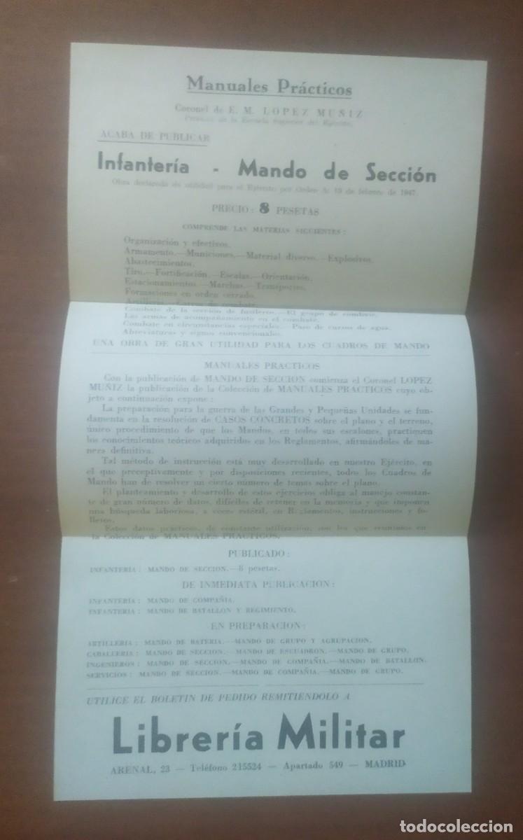 Militaria: Propaganda de librer&iacute;a militar - Foto 1