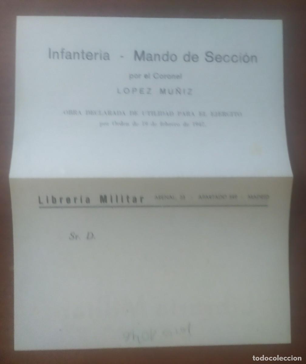 Militaria: Propaganda de librer&iacute;a militar - Foto 2