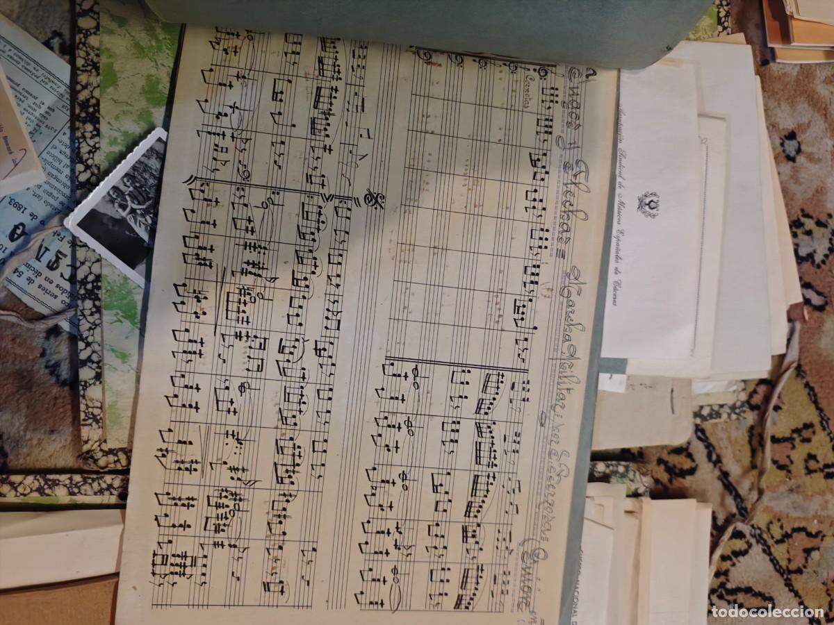 Militaria: Lote C&aacute;ceres documentos y programas Falange - Foto 26
