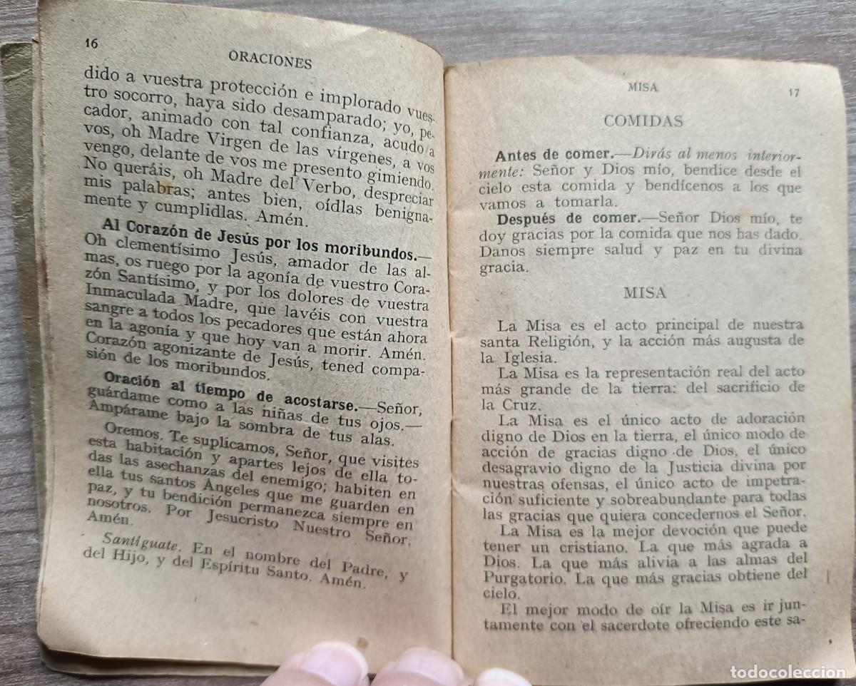 Militaria: Antiguo Documento - Devocionario Militar - Foto 4