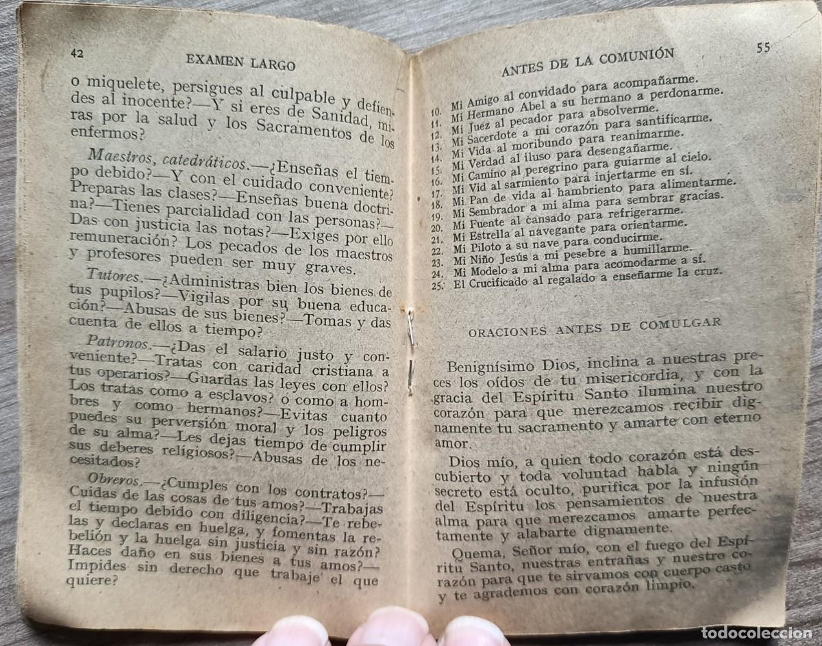 Militaria: Antiguo Documento - Devocionario Militar - Foto 5