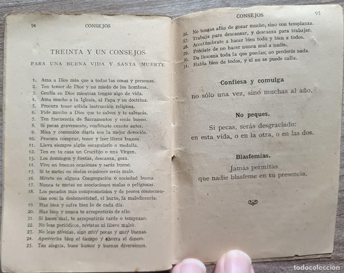 Militaria: Antiguo Documento - Devocionario Militar - Foto 6