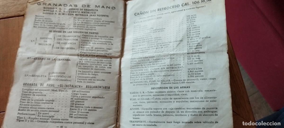 Militaria: LIBRITO CARTILLA DEL RECLUTA - Foto 4