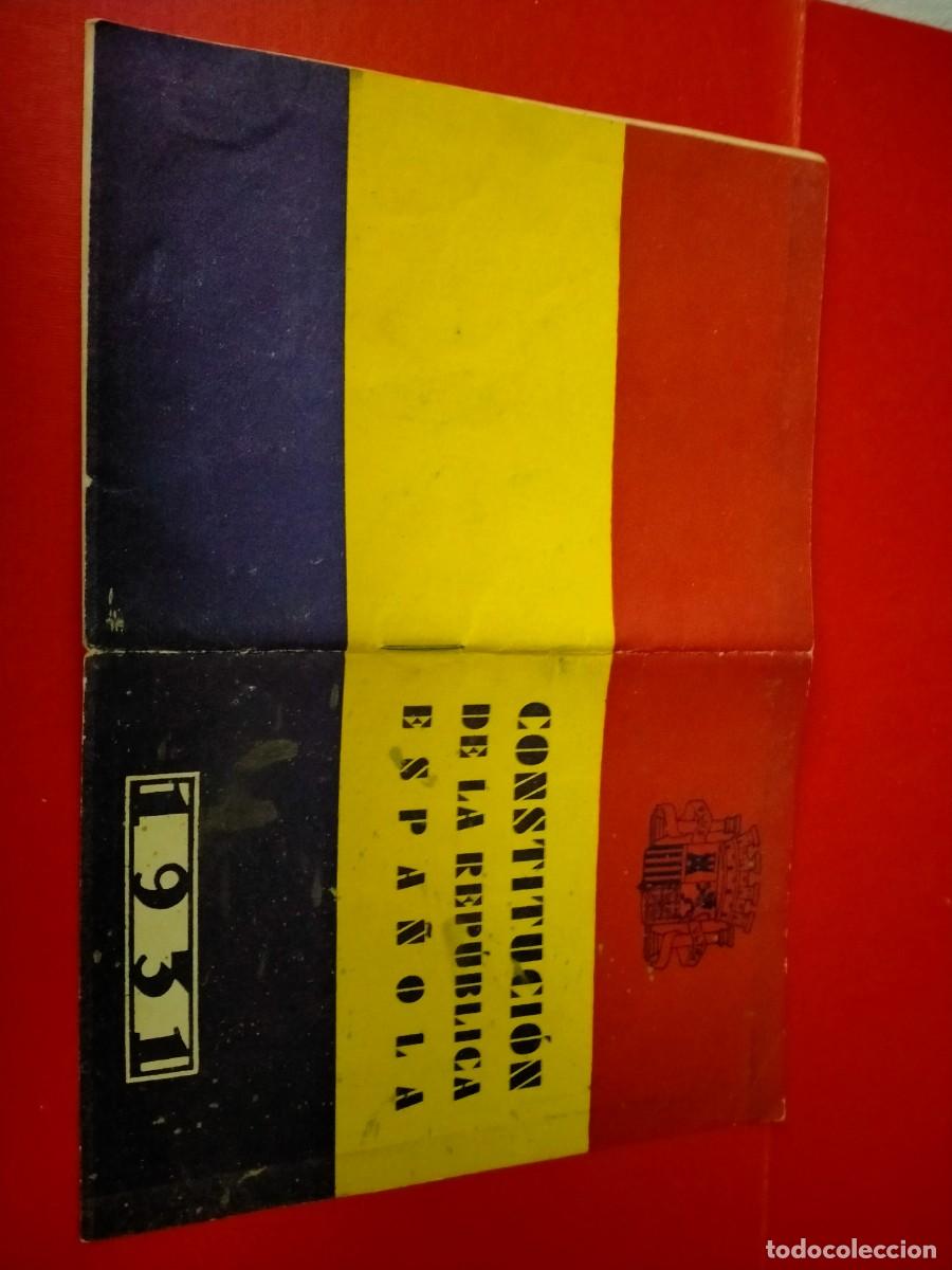 Militaria: librito de la republca espa&ntilde;ola 1931 - Foto 1