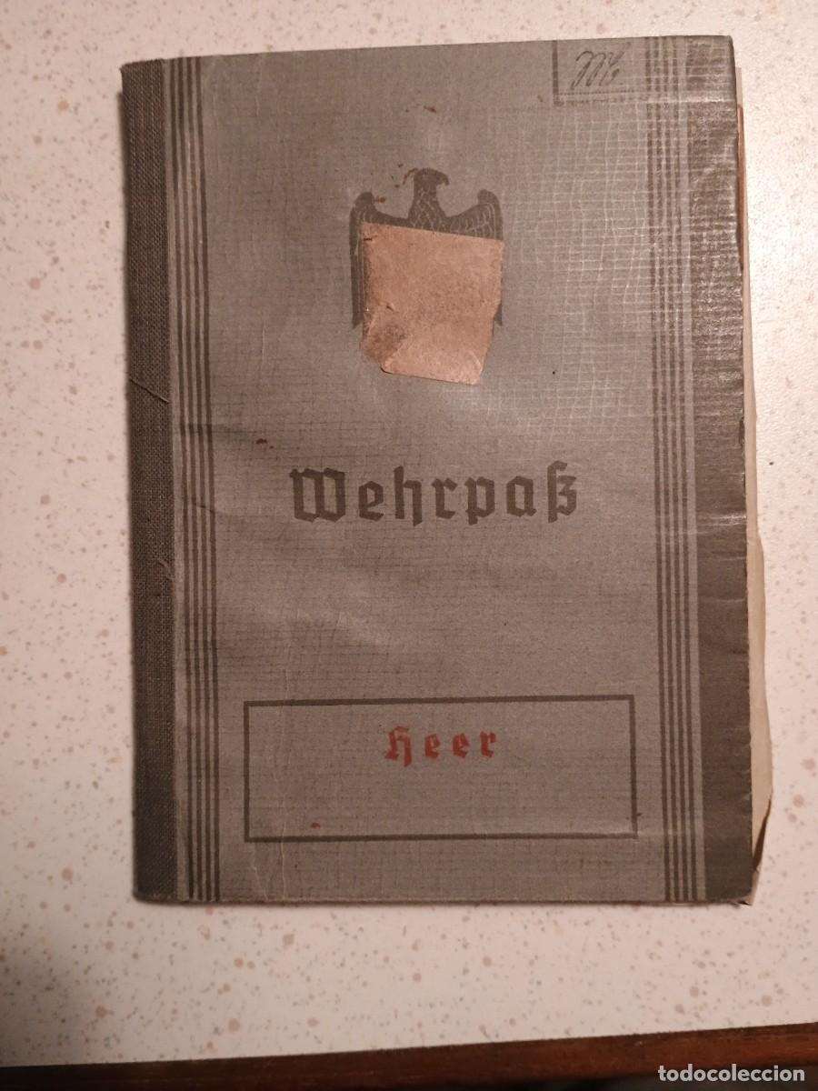 Militaria: Original german wehrpass ww2 - Foto 1