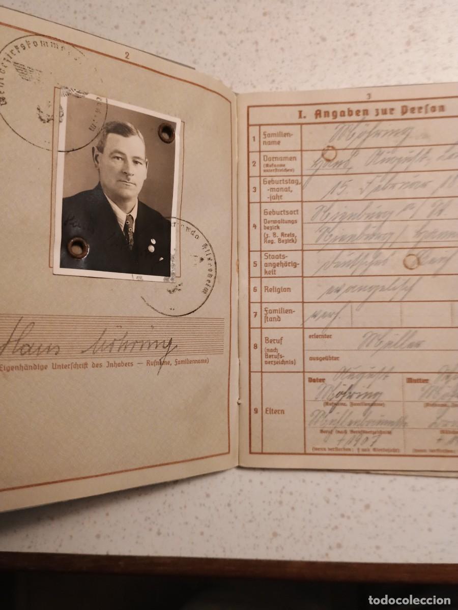 Militaria: Original german wehrpass ww2 - Foto 2
