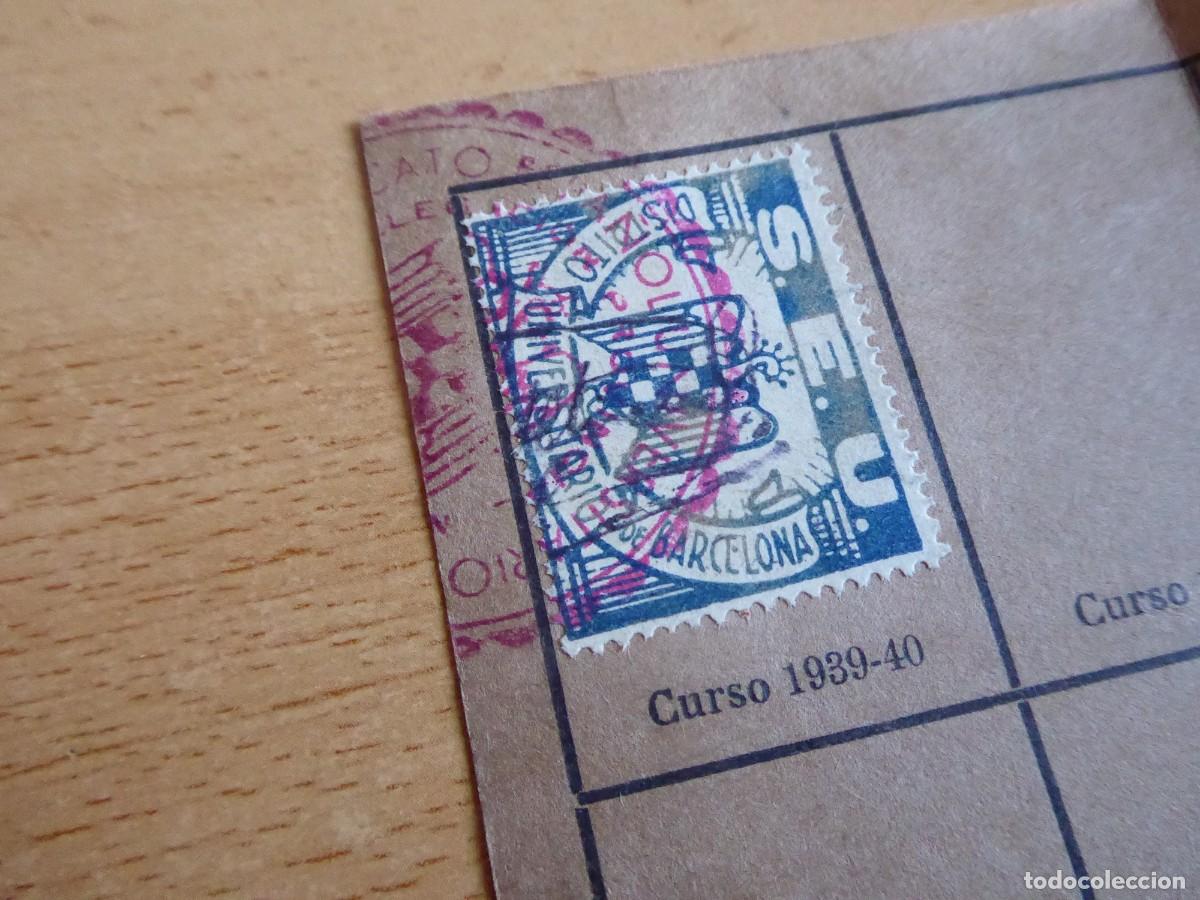 Militaria: Carnet SEU. Barcelona - Foto 4