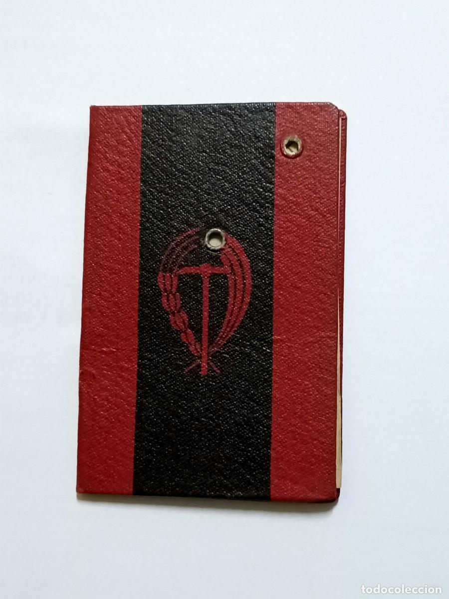 Militaria: carnet sindicato vertical CNS - Foto 1