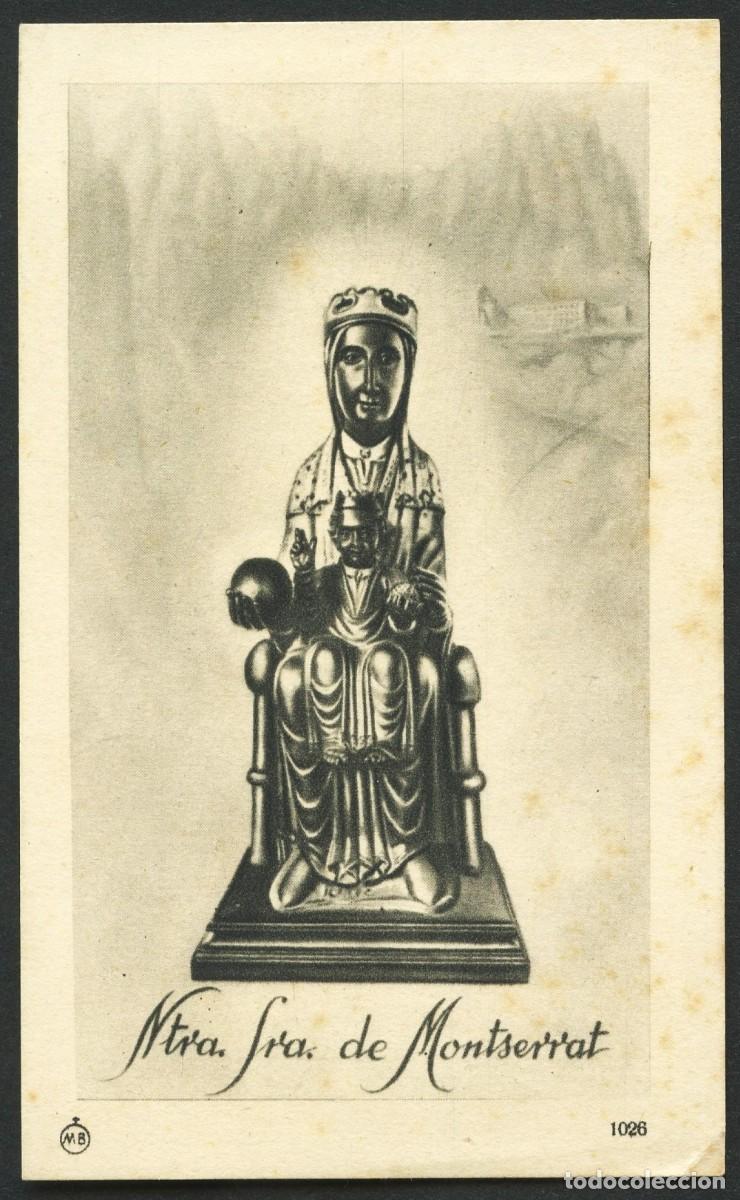 Militaria: POSGUERRA, RECORDATORIO, APLEC CARLISTA A MONTSERRAT, 1947