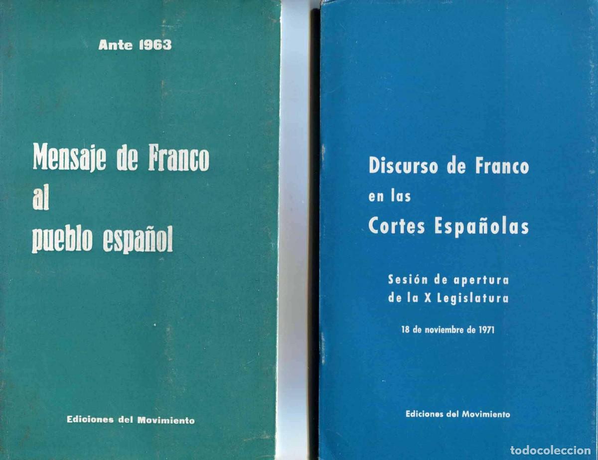 Militaria: 2 discursos de Franco - Foto 1