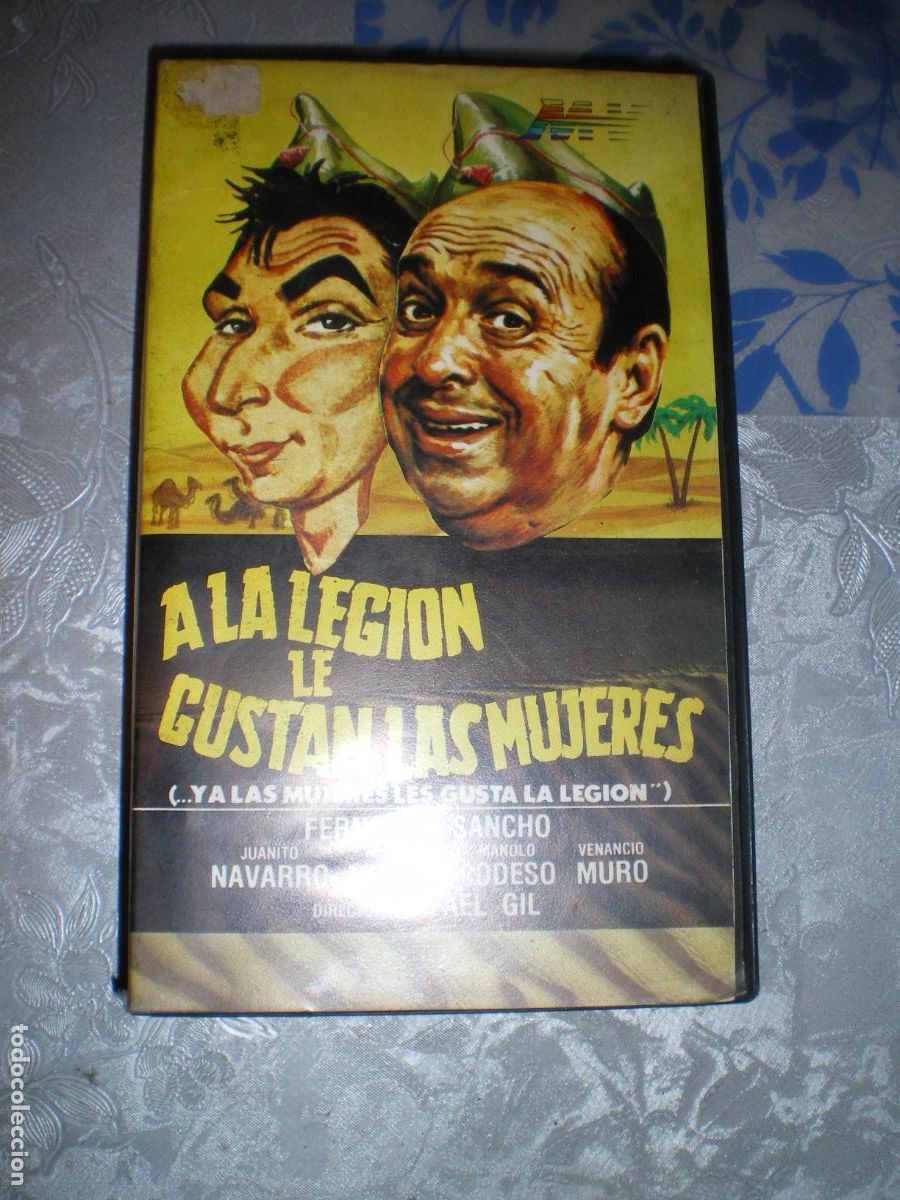 Militaria: VHS A LA LEGION GUSTAN LAS MUJERES, GUERRA CIVIL