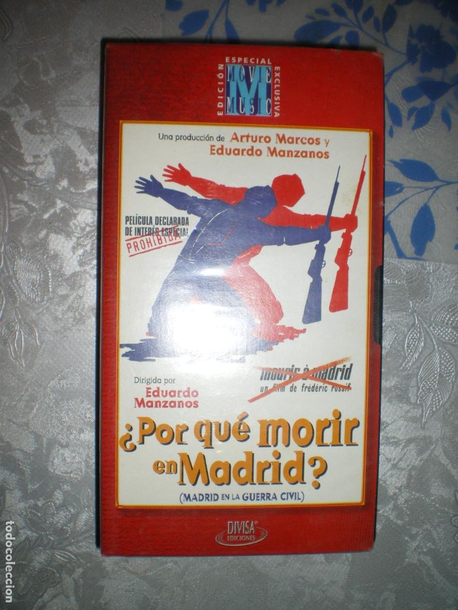 Militaria: VHS &iquest;POR QU&Eacute; MORIR EN MADRID?, GUERRA CIVIL